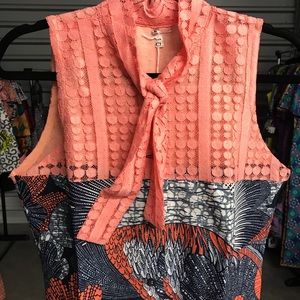 African print Ankara sleeveless pencil dress